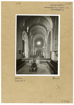 Vorschaubild Quarante: Notre-Dame, Inneres nach W